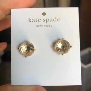 Champagne Kate Spade Earrings NWT
